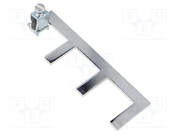 Earthing rail; Poles: 3