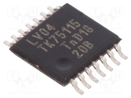 IC: digital; inverter; Channels: 6; SMD; TSSOP14; Series: LV