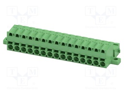 PCB connector, nominal cross section: 2.5 mm2, color: green,