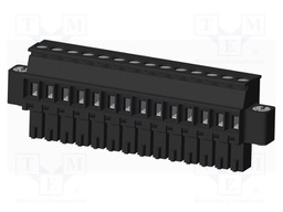 Connector: pluggable terminal block; plug; female; angled 90°