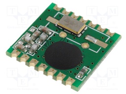 Module: RF; FM transmitter; FSK; 868MHz; SPI; 2.2÷5.4VDC; 8dBm
