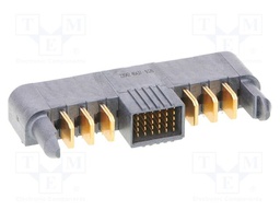 Connector: wire-board; -40÷105°C; angled; PIN: 33; THT; male; plug