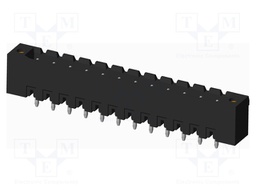 Connector: pluggable terminal block; socket; male; on PCBs