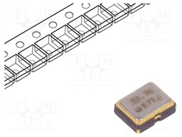 Generator: quartz; 32768Hz; SMD; 3.3V; ±50ppm; -40÷85°C