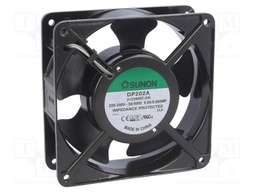 Fan: AC; axial; 230VAC; 120x120x38mm; 133(±10%)m3/h; 34dBA; 2400rpm
