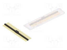 Connector: pin strips; pin header; male; PIN: 29; 2.54mm; SMT; 1x29
