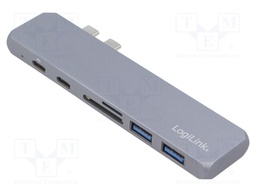 Hub USB; USB 3.0; microSD,microSDHC,microSDXC,SD,SDHC,SDXC