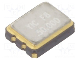 Generator: quartz; 50MHz; SMD; 3.3V; ±100ppm; -10÷70°C