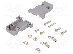 Enclosure: for D-Sub connectors; D-Sub 9pin,D-Sub HD 15pin