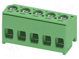 PCB connector, nominal cross section: 1.5 mm?, color: green,