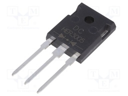 Diode: rectifying; THT; 400V; 30A; Package: tube; TO3P; 75ns