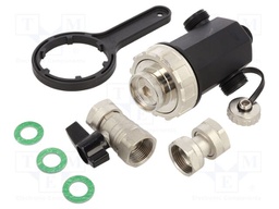 Dirt separator; IBF; max.3bar; Filter: magnetic,mesh; 500um; 90°C