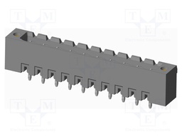 Connector: pluggable terminal block; socket; male; on PCBs