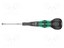 Screwdriver; Pozidriv®; PZ2; 235mm; Kraftform Ball-Grip 1855