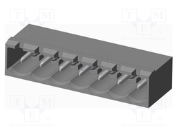 Connector: pluggable terminal block; socket; male; on PCBs