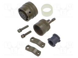 Connector: circular; plug; PT/451