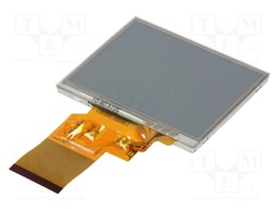 Display: TFT; 3.5"; 320x240; Illumin: LED; Dim: 76.9x63.9x4.37mm