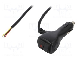 Signallers accessories: power supply module; orange; 10m