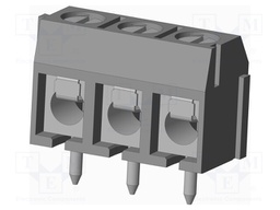 Connector: PCB terminal block; terminal; Plating: tinned; on PCBs
