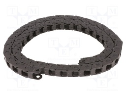 Cable chain; Series: E2i.10; Bend.rad: 18mm; L: 1000mm