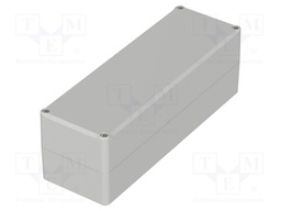 Enclosure: multipurpose; X: 80mm; Y: 240mm; Z: 80mm; EUROMAS II; grey
