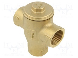 Thermostatic mixing valve; boiler return protection; 50°C
