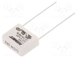 Capacitor: paper; Y1; 2.5nF; 500VAC; 15mm; ±20%; THT; Series: P295