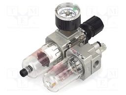 Air preparation set; G 1/2"; inside; 1800l/min; 5um; -5÷60°C