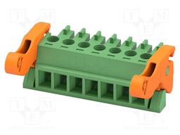 PCB connector, nominal cross section: 1.5 mm2, color: green,