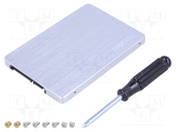 M.2 to SATA adapter; supports M.2 SSD; aluminium