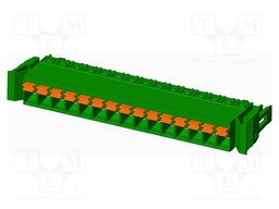 Connector: pluggable terminal block; plug; female; straight; 12A