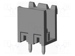 Connector: pluggable terminal block; socket; male; on PCBs