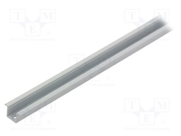 Profiles for LED modules; recessed; white; L: 1m; aluminium