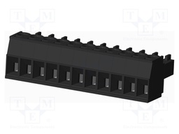 Connector: pluggable terminal block; plug; female; straight; 300V