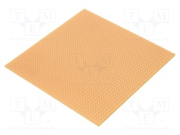 Board: universal; single sided,prototyping; W: 100mm; L: 100mm
