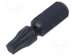 Screwdriver bit; Torx®; TX25; Overall len: 25mm; Torsion