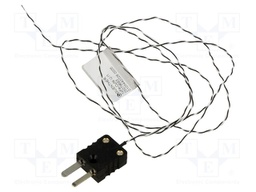 Sensor: temperature; thermocouple J; Insulation: PFA; -40÷260°C