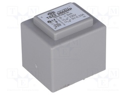 Transformer: encapsulated; 3VA; 230VAC; 9V; 0.33A; Mounting: PCB
