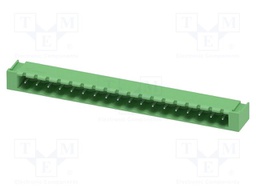 PCB headers, nominal cross section: 2.5 mm2, color: green, n