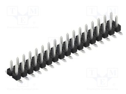 Connector: pin strips; pin header; male; PIN: 34; 2.54mm; SMT; 2x17