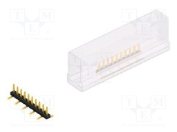 Connector: pin strips; pin header; male; PIN: 10; 2mm; SMT; 1x10