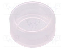 Cover; 22mm; Harmony XB4,Harmony XB5; Ø22mm; Colour: transparent