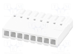 PCB connector, nominal cross section: 0.75 mm2, color: white