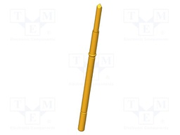 Test needle; Operational spring compression: 4mm; 5A; Ø: 1.3mm