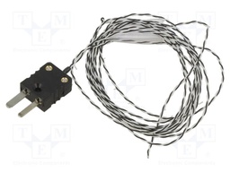 Sensor: temperature; thermocouple J; Insulation: PFA; -40÷260°C