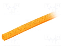Polyester conduit; Braid diameter: 6.35mm; Mat: polyester; orange