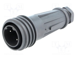 Connector: circular; plug; male; PIN: 2; EXPlora; Contacts: brass