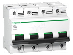 Circuit breaker; 230/400VAC; Inom: 100A; Poles: 4; DIN; Charact: D