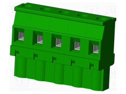 Connector: pluggable terminal block; plug; female; angled 90°