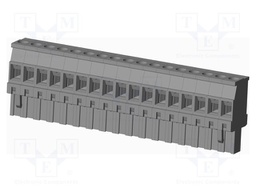 Connector: pluggable terminal block; plug; female; angled 90°